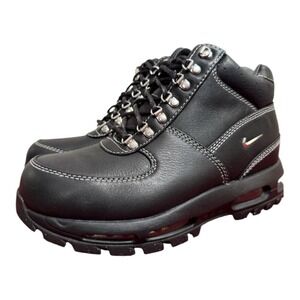 Nike Air Max Goadome PRM Boots Black White Leather HF5306-001 Size 4 / 5.5W